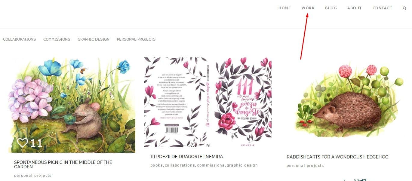 Alexia Udriste portfolio.